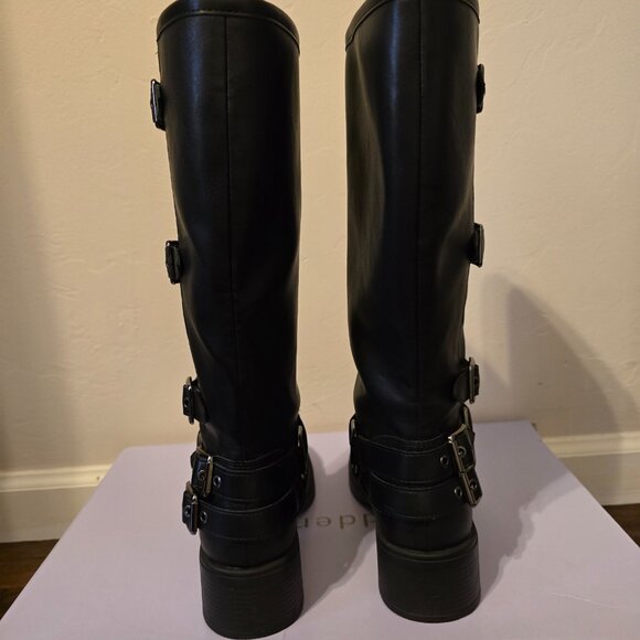 Madden Girl Clara Women's Tall Buckle Boots (size 8) - Picture 5 of 10